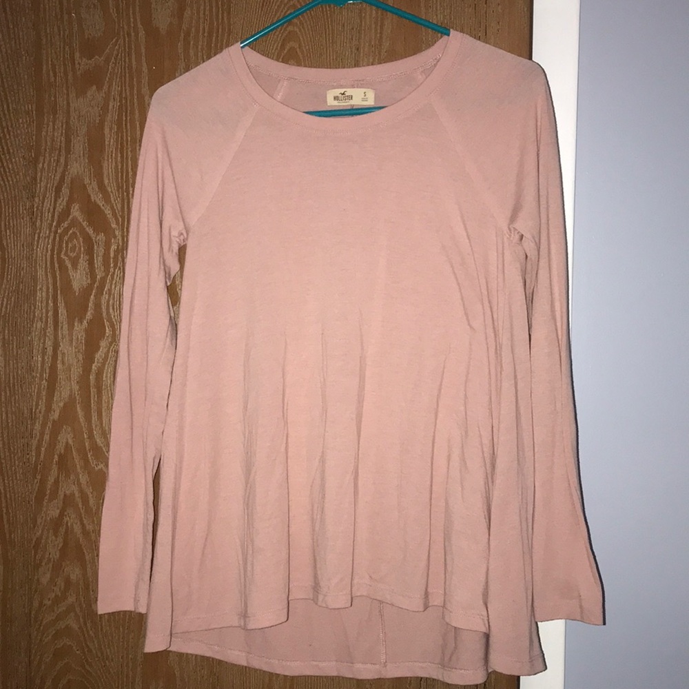 Pink long sleeve top